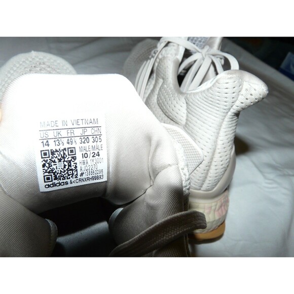 Adidas UltraBoost Sneakers Shoes Men's Size 14 CD4 Alumina JQ2270 | STAINED - Picture 9 of 9